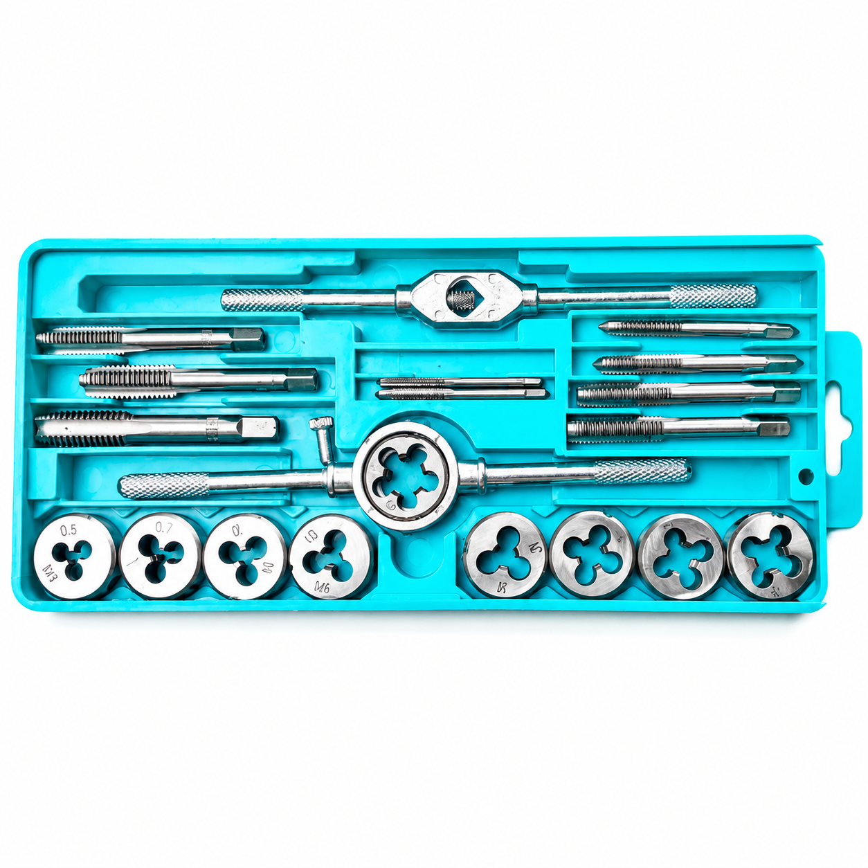 Bộ Mũi Taro Tạo Ren Sắt Thép Đa Năng từ M3 đến M12, Bộ tạo ren 20, 40 chi tiết, bộ taro hợp kim siêu cứng