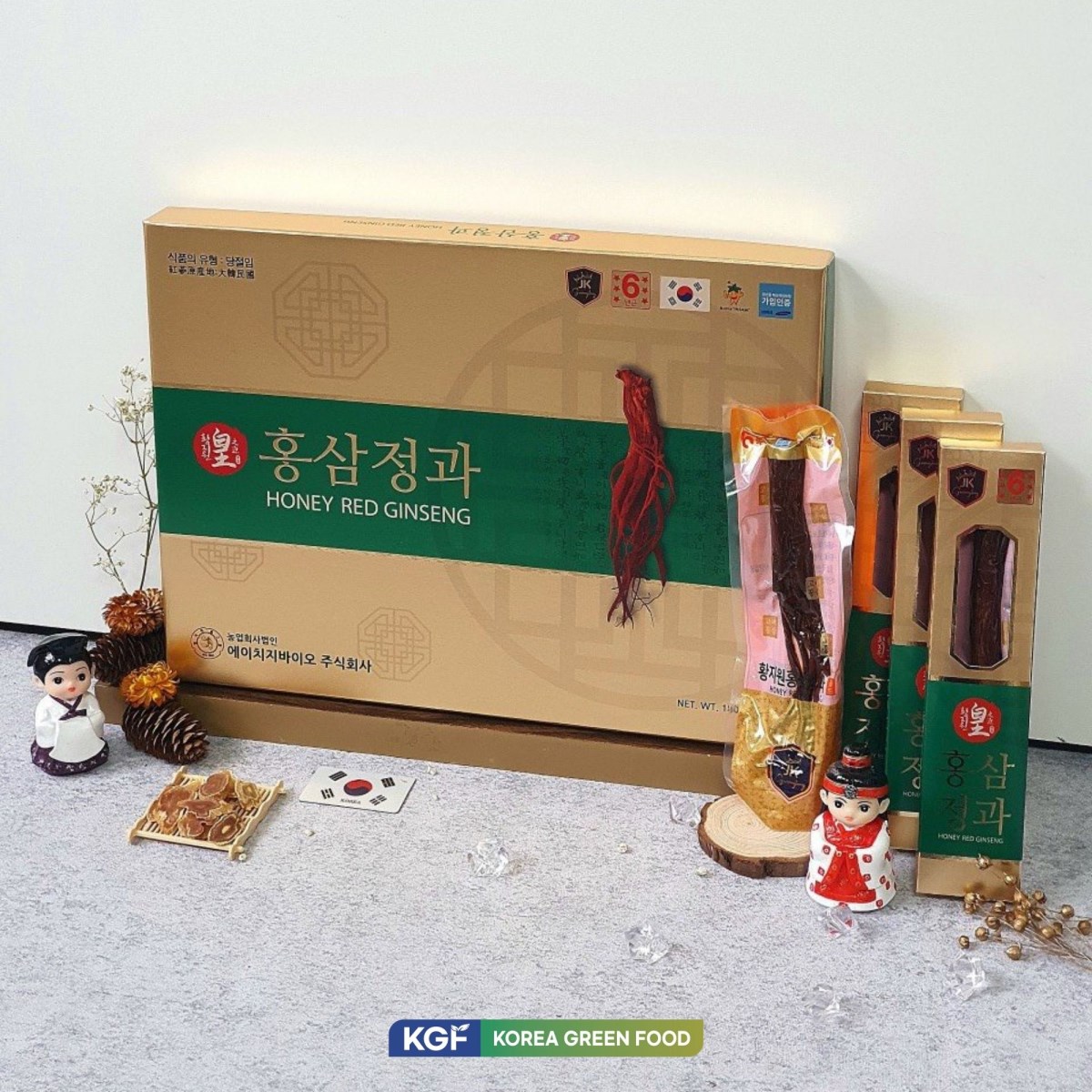 Sâm Tẩm Ginseng King 180g (Xanh)