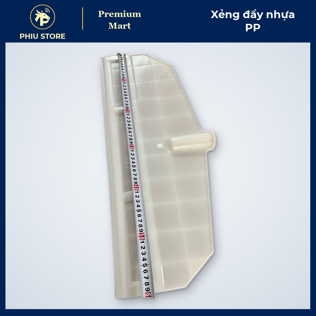 Xẻng Đẩy Nhựa PP Dài 62,3 cm - Đẩy Thức Ăn Gia Súc, Đẩy Phân Heo, Thu Gom Hạt, Ngũ Cốc Chăn Nuôi - PHIU STORE_thumbnail_1