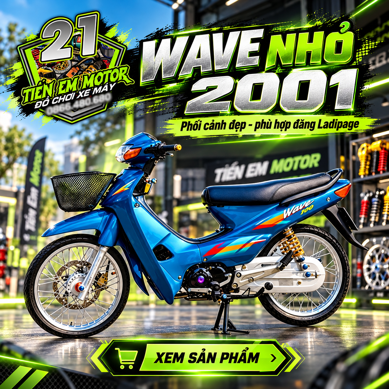 Bộ nhựa Wave Nhỏ - HTV_0