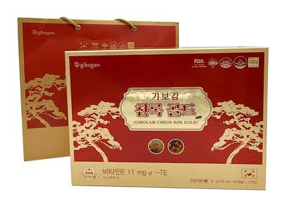 Tinh dầu thông đỏ Cheon Rok Gold 180 Viên