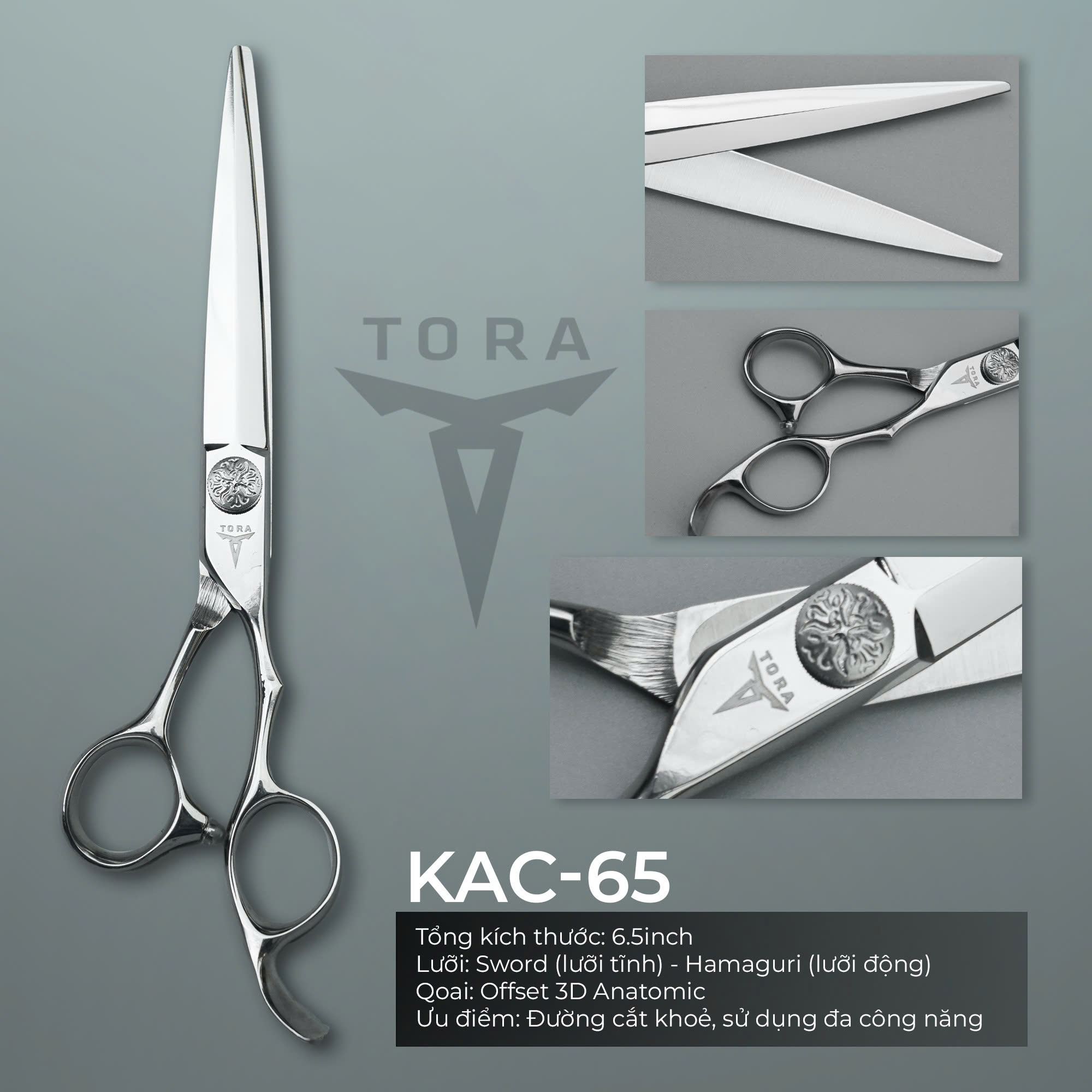 Kéo cắt tóc Tora KAC-65_thumbnail_1