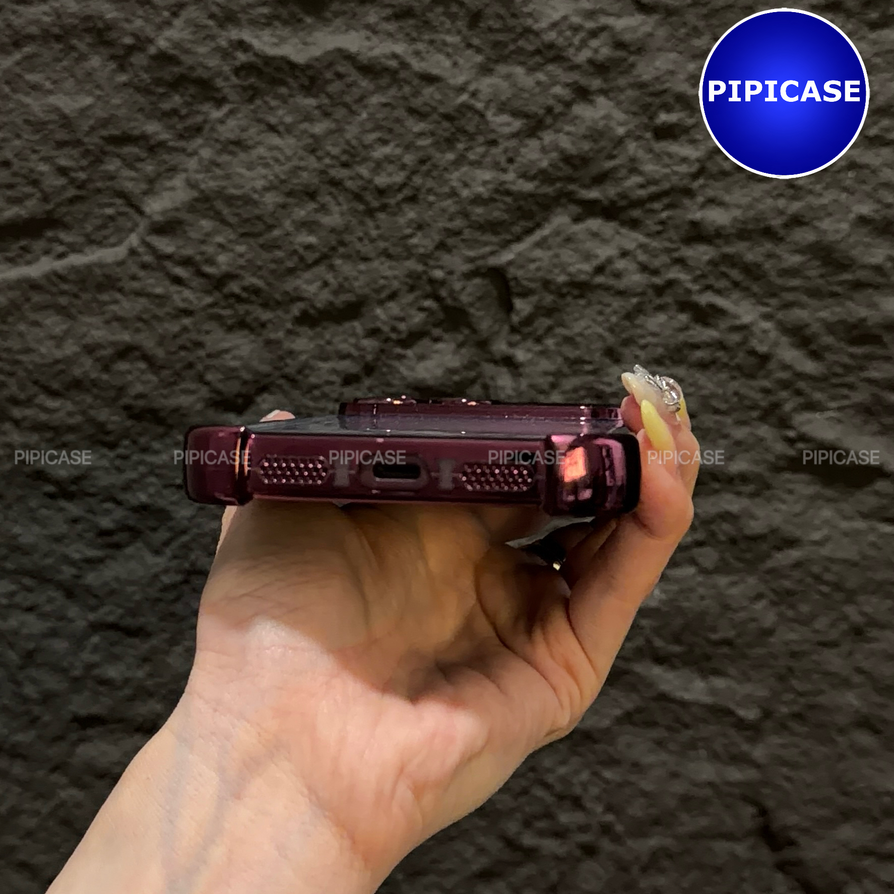 Ốp Lưng iPhone 18 Pro Max - Gu - Đỏ Burgundy_thumbnail_11