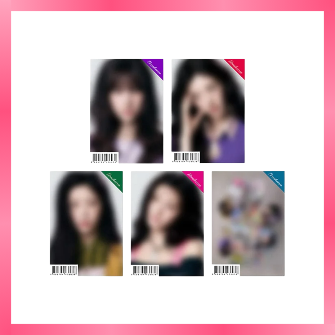 ILLIT 5TH MINI ALBUM "BREAK EVEN' WEVERSE ALBUM
