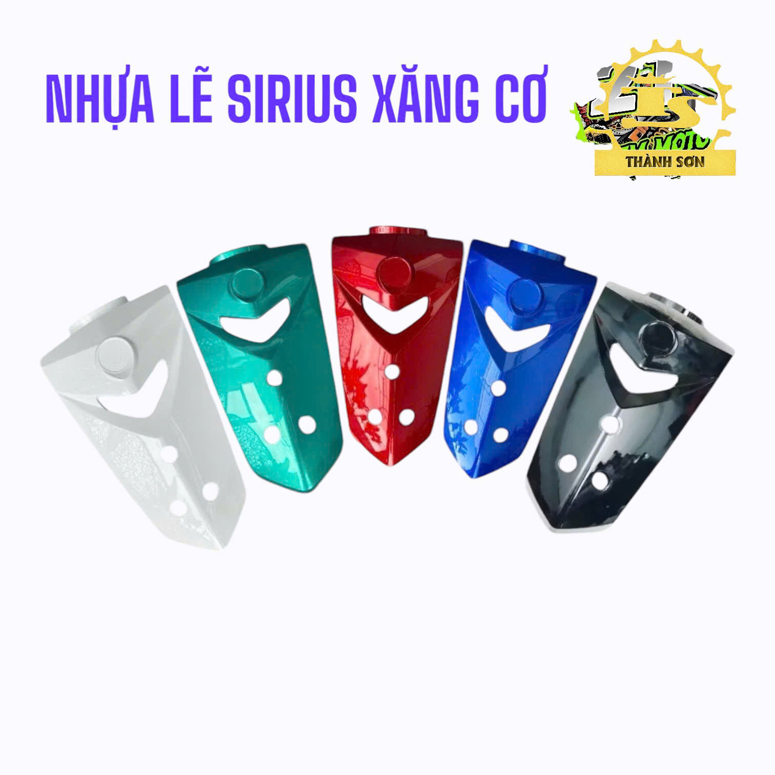 Mặt nạ 3 lỗ Sirius Xăng cơ - Nhựa ABS loại 1