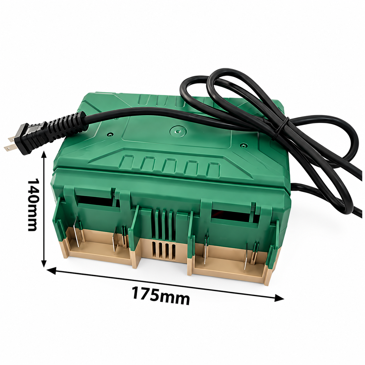 Bộ sạc pin 4 cổng pin makita, pin Lithium phổ thông- Bộ sạc thông minh, sạc nhanh, tự ngắt an toàn_thumbnail_1