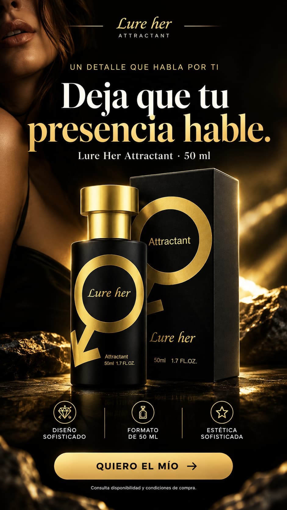 Perfume de lujo en negro y oro (2)