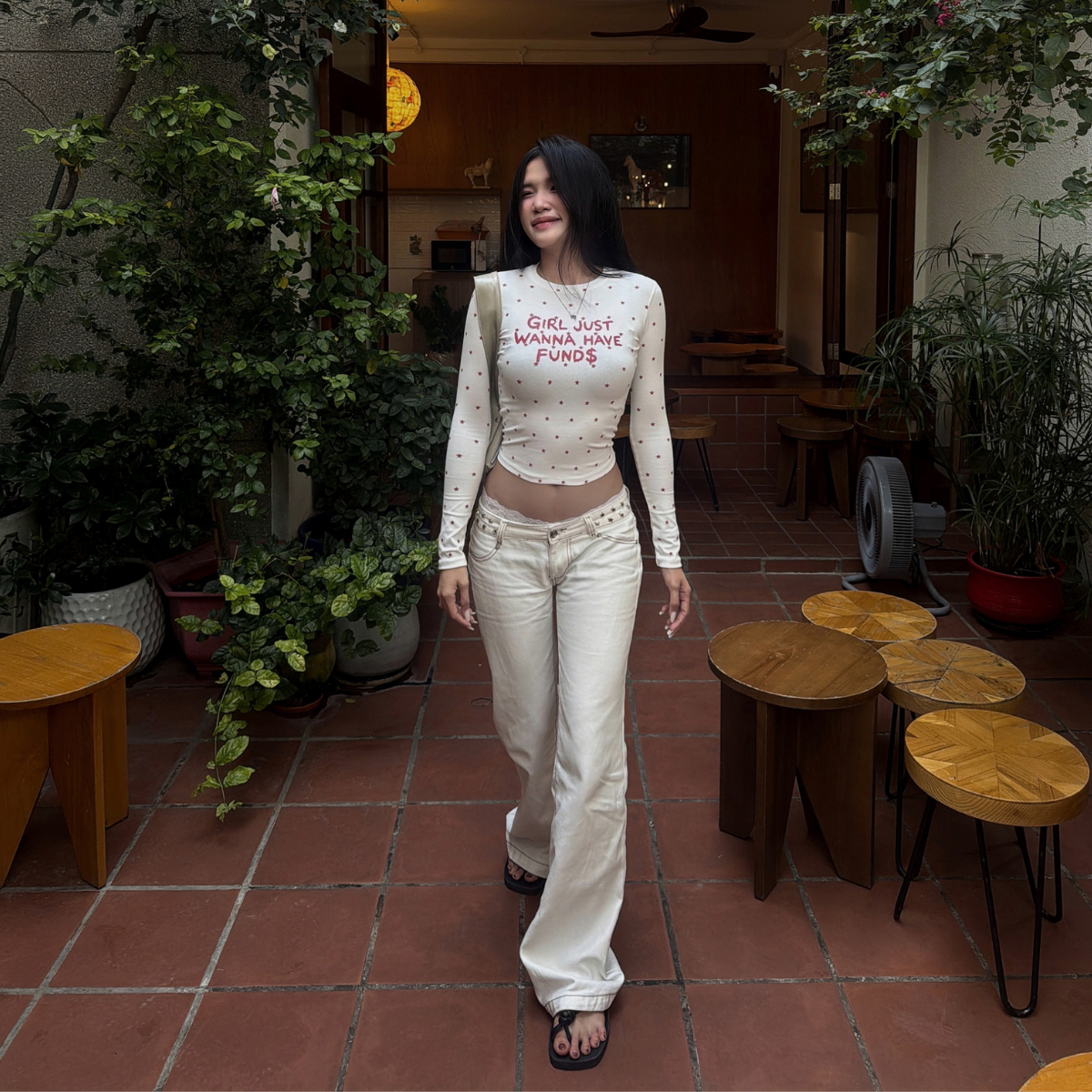 Áo Thun Body Tay Dài GUPO FUND$ Long Sleeve Form Ôm Body Thun Borip Co Giãn Local Brand - ATD04_thumbnail_2