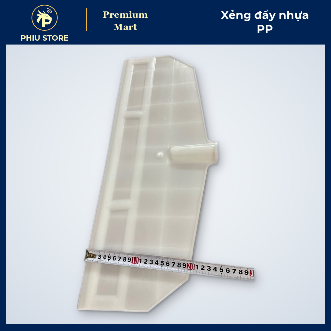 Xẻng Đẩy Nhựa PP Dài 62,3 cm - Đẩy Thức Ăn Gia Súc, Đẩy Phân Heo, Thu Gom Hạt, Ngũ Cốc Chăn Nuôi - PHIU STORE_thumbnail_2
