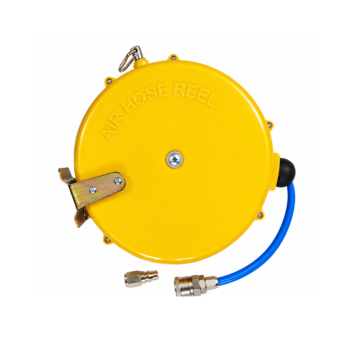 Cuộn Dây Hơi Rút Tự Động Dài 9 Mét Dây Nén Khí Áp Lực Chất Liệu PU Kích Thước Ống 5mm x 8mm, 6.5mmx 10mm