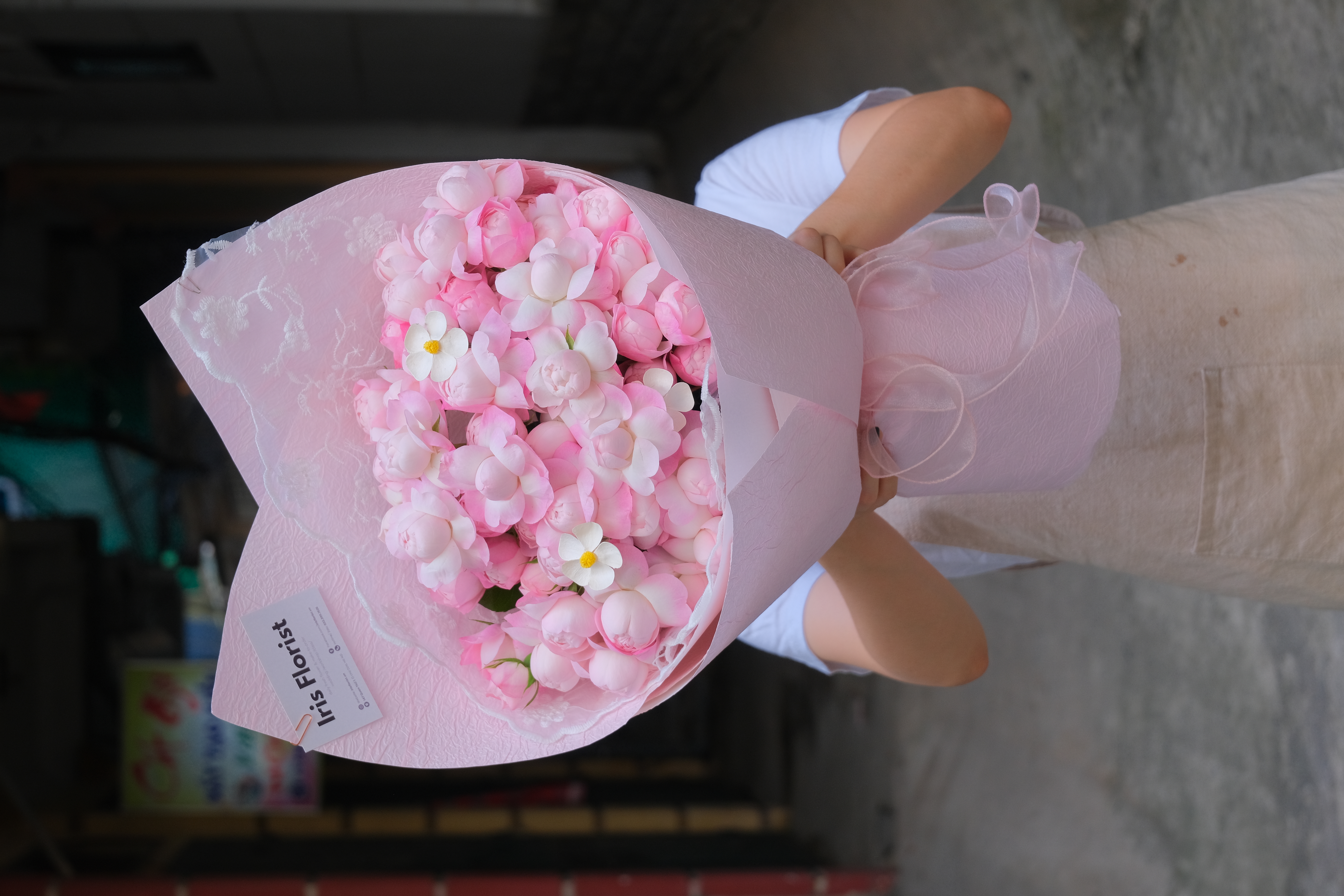 Bó hoa hồng chùm Plume - Size M