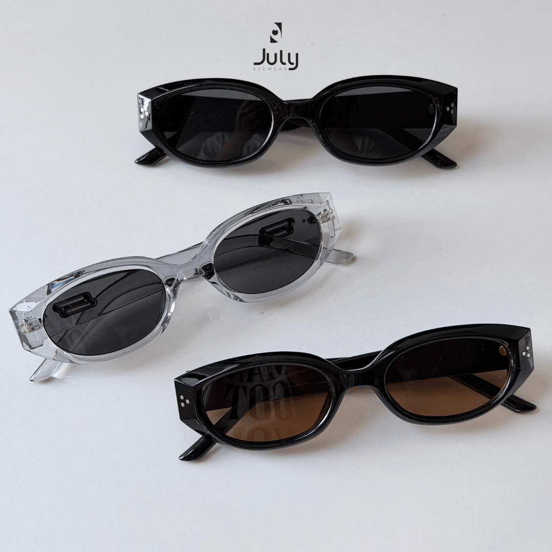 [MIRO] Kính Râm Unisex Form Oval Cách Điệu Mắt Mèo