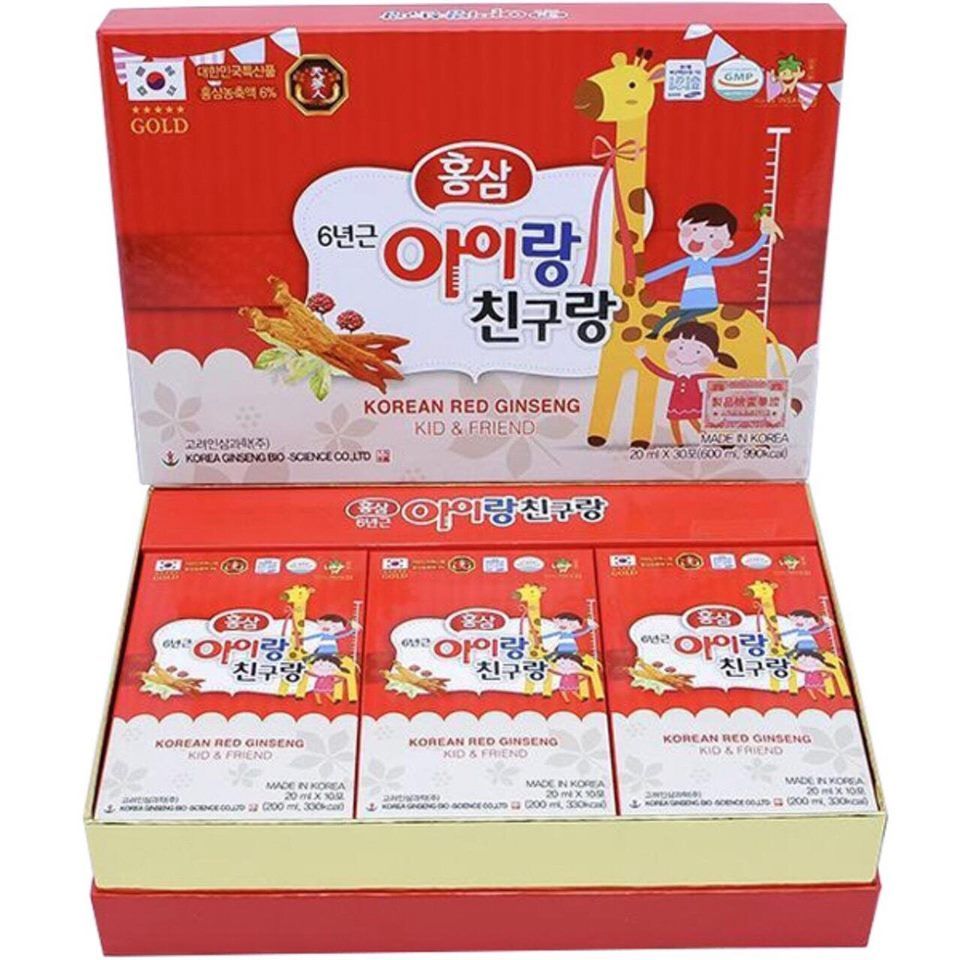 Nước Hồng Sâm Trẻ Em Hươu Cao Cổ 30 gói_thumbnail_1
