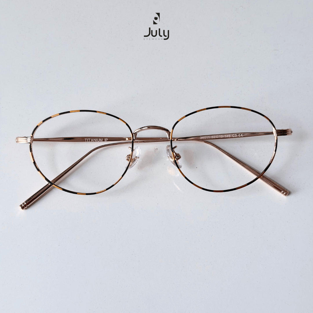 [RACHEL] Gọng Kính Nữ Form Oval Chất Liệu Titanium_thumbnail_3