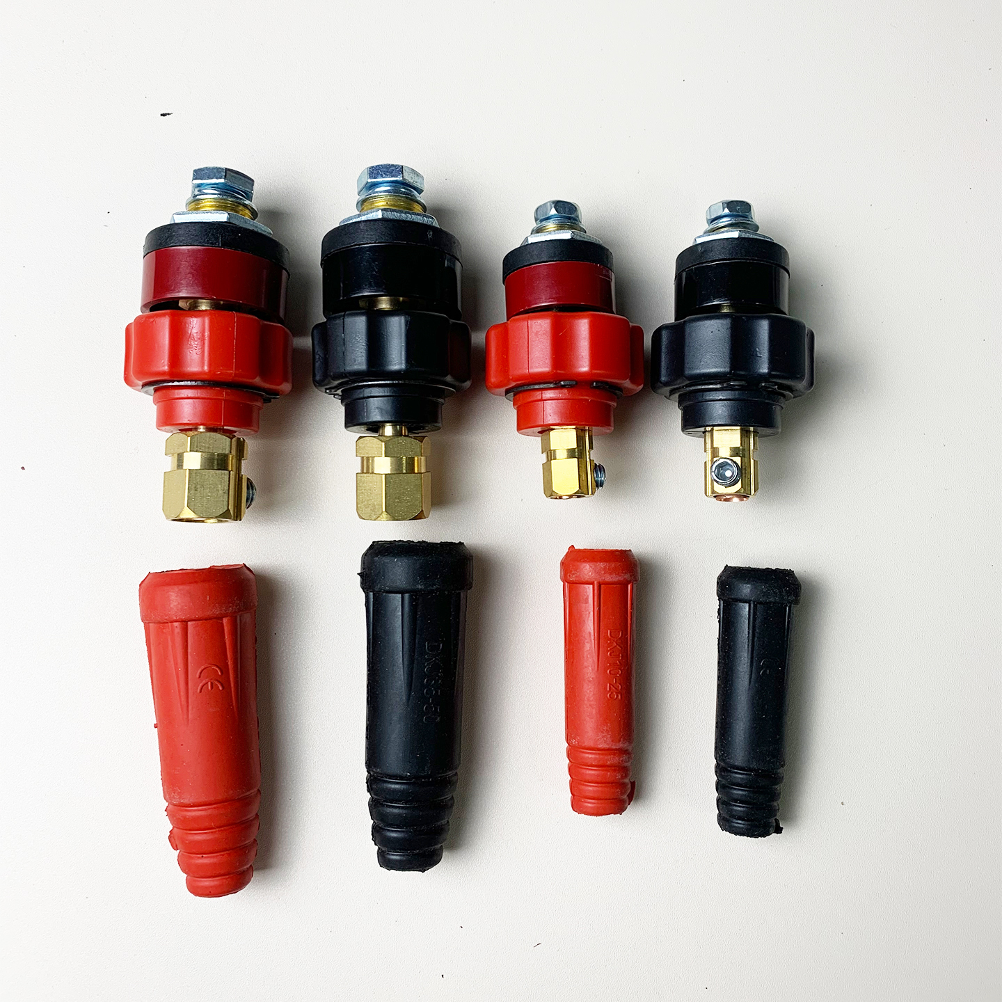 Bộ Giắc Máy Hàn Ren Xoáy 10-25 / 35-50 Đực Cái