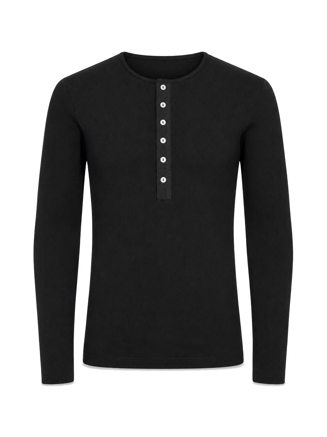 LONG-SLEEVE T-SHIRT HENLEY decynt 03