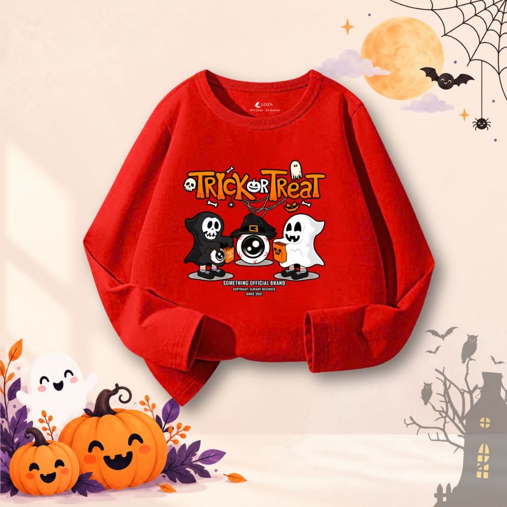 Áo thun dài tay bé trai nhiều hình in Halloween - Loza Kids KT018_thumbnail_6