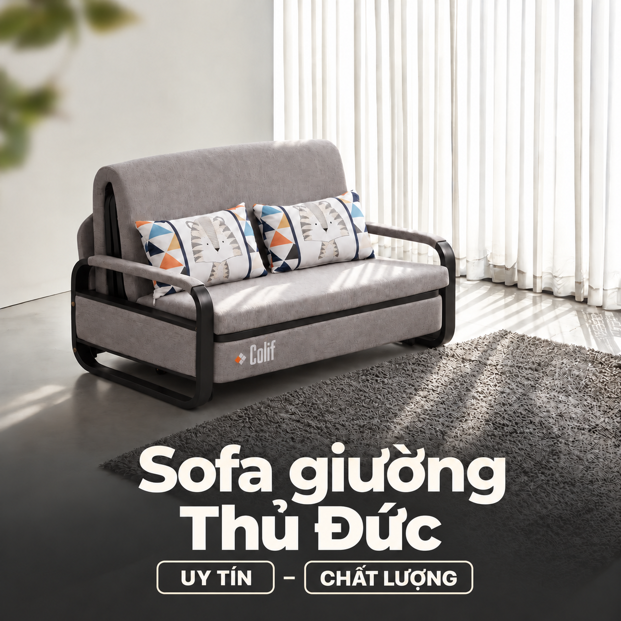 Điểm mua sofa giường Thủ Đức chất lượng | Bảo hành 5 năm