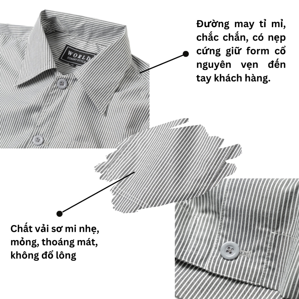 Áo Sơ Mi Nam Dáng Boxy, mẫu mới WSS 2023 | Boxy Shirts