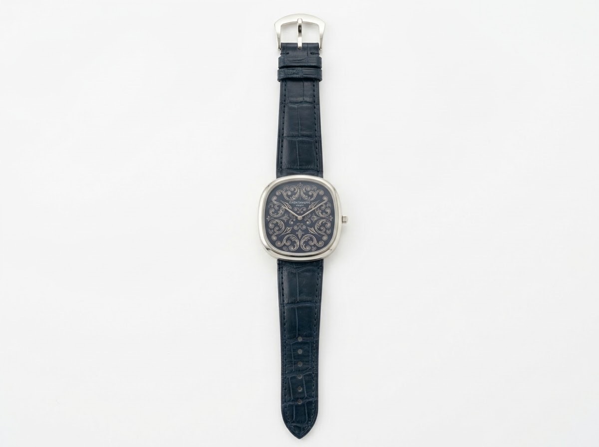 Patek Philippe Flat Leather Watch