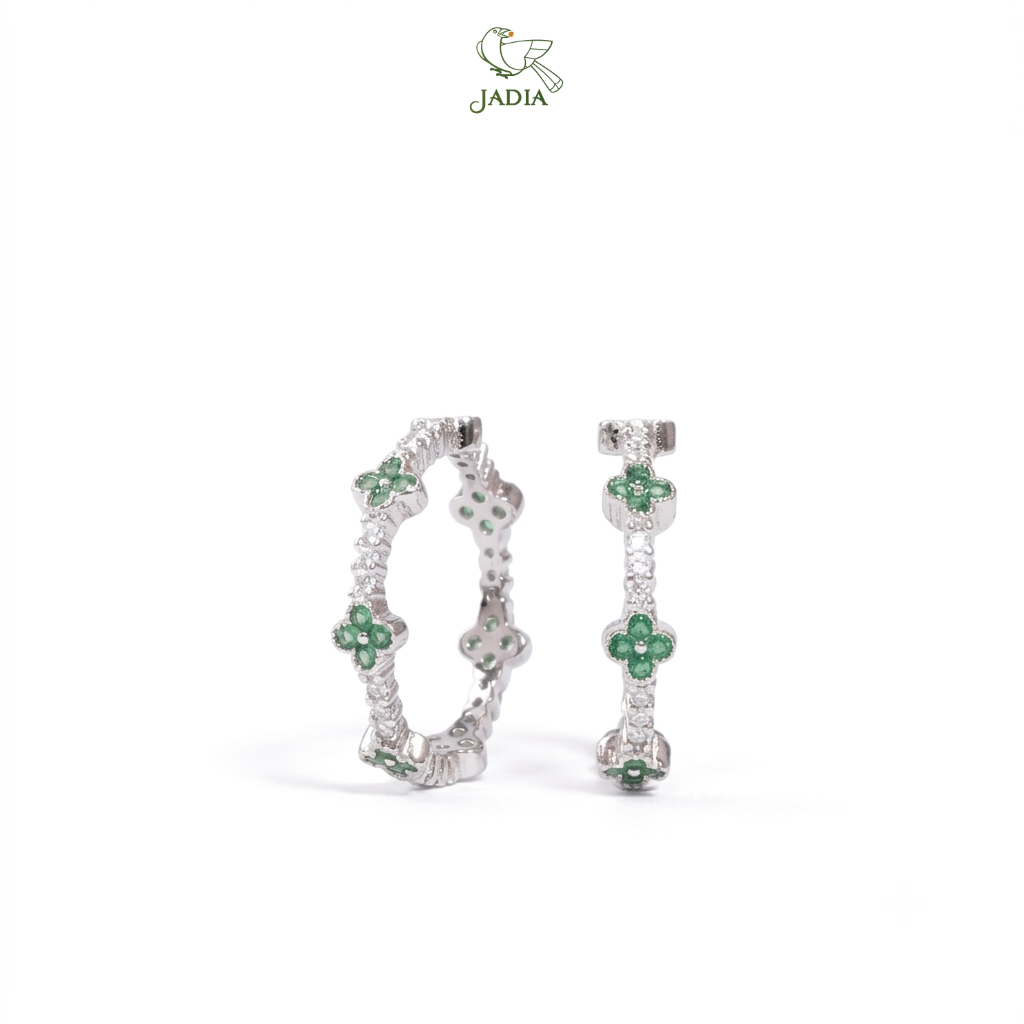  Nhẫn Garland - Bạc 925 mạ Rhodium đính vòng hoa_thumbnail_2