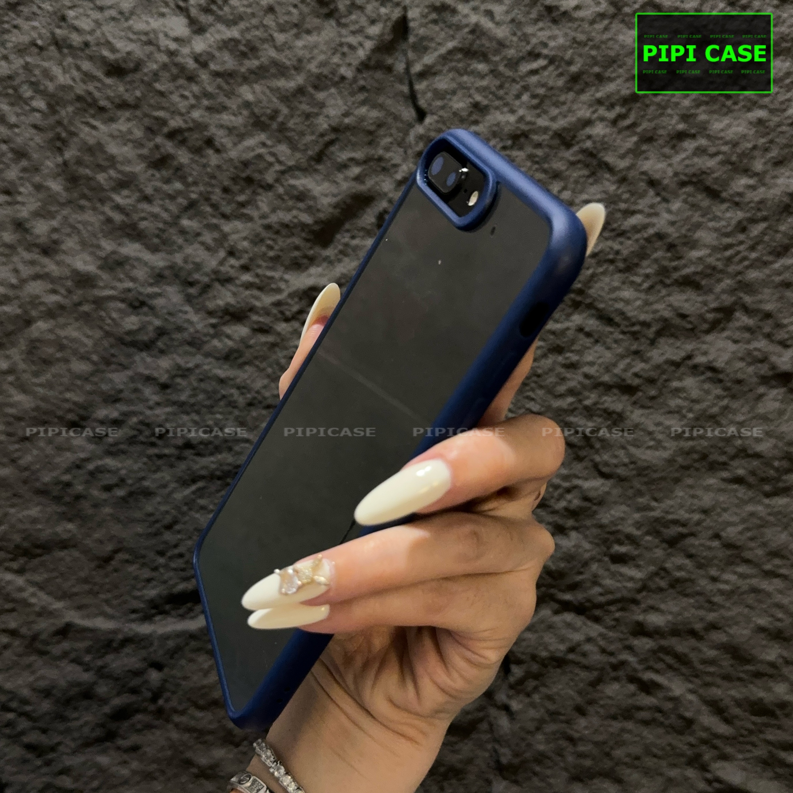Ốp Lưng iPhone 7 Plus / 8 Plus - Liberty - Xanh Dương_thumbnail_5
