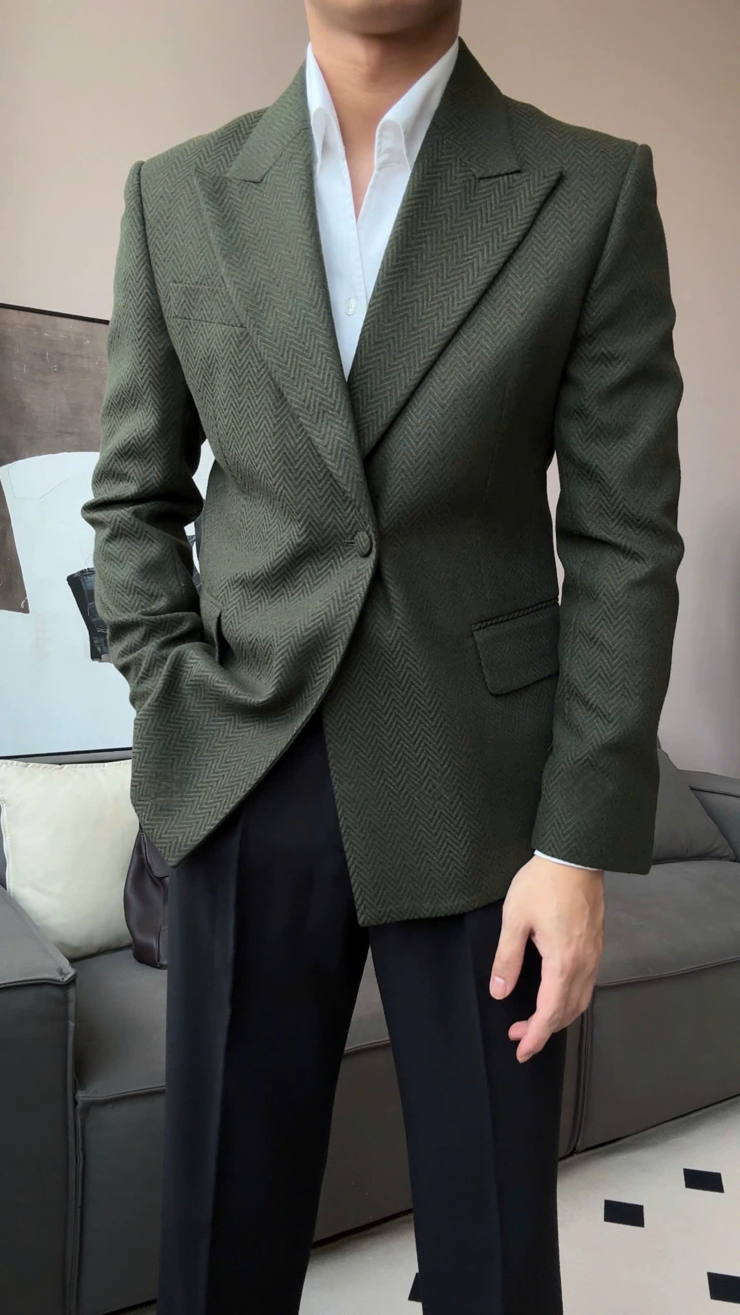 Áo Blazer Cotswolds Nền Vải Herringbone_thumbnail_7