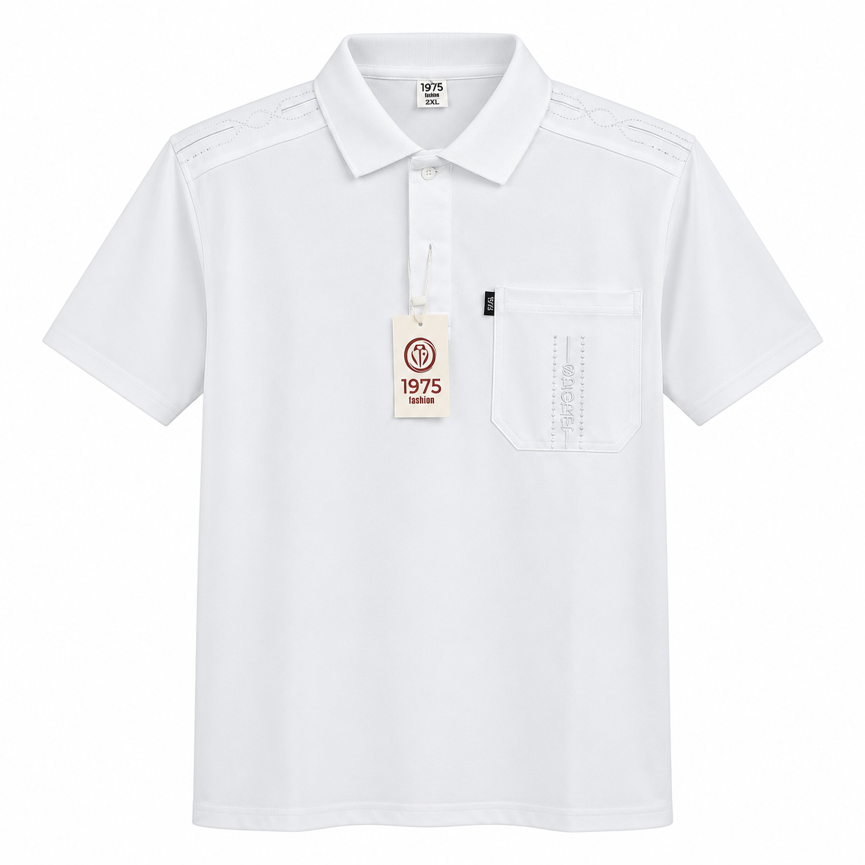 POLO THÊU TRẮNG