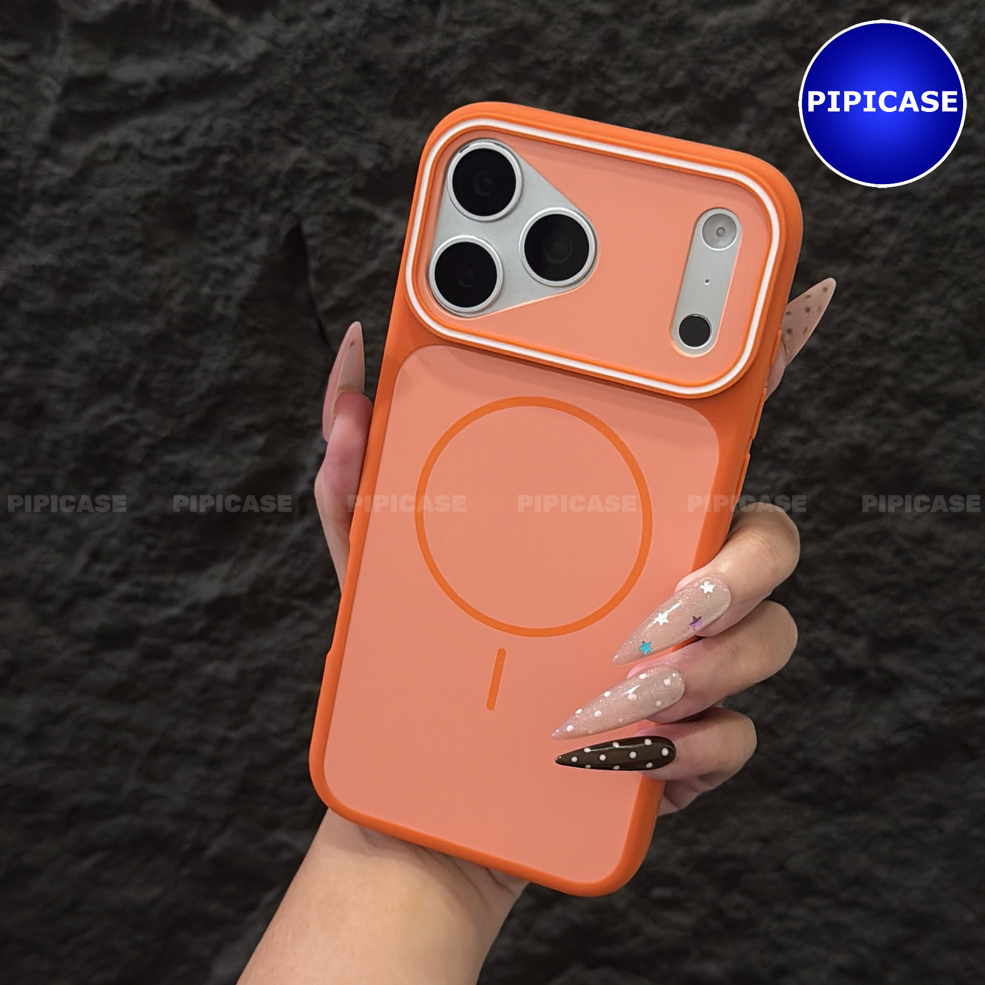 Ốp Lưng iPhone 18 Pro Max - PPC - Cam