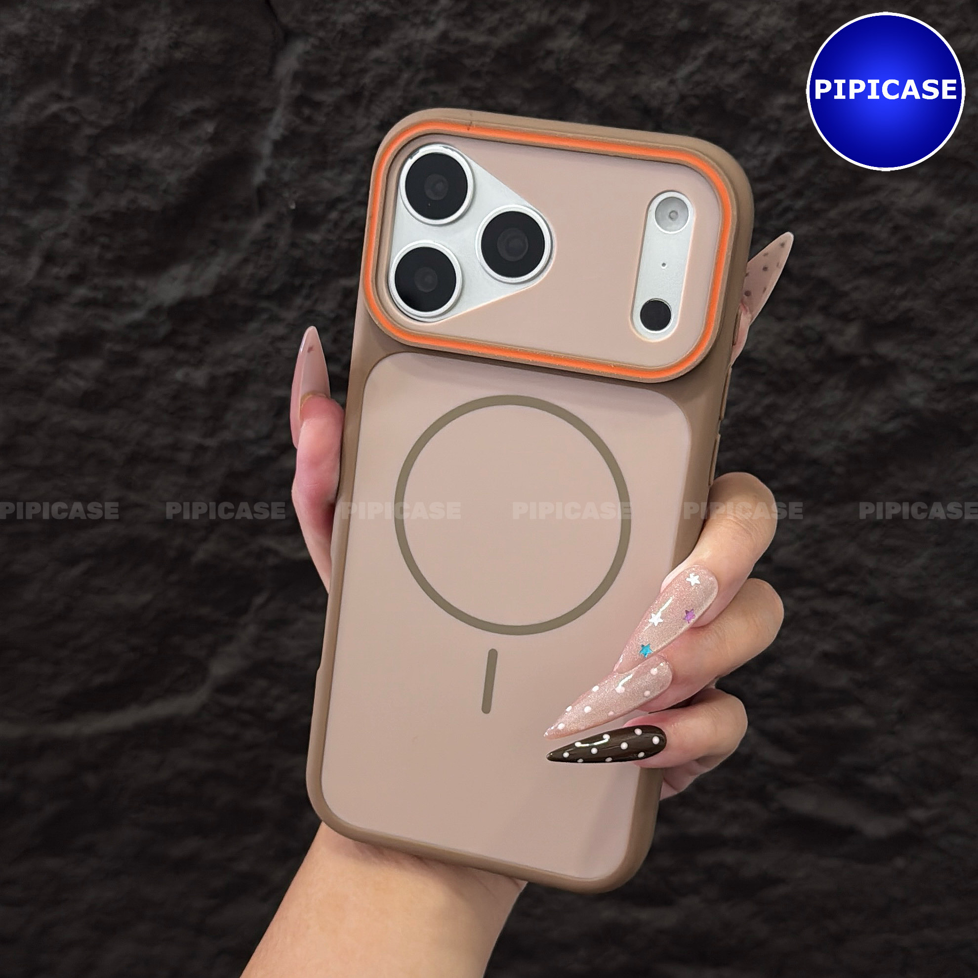 Ốp Lưng iPhone 18 Pro Max - PPC - Nâu