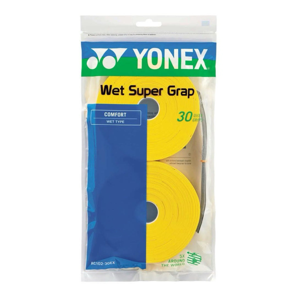 YONEX WET SUPER GRAP ( 30 OVER GRIPS )
