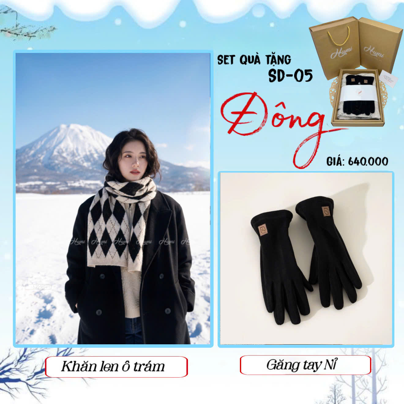 BỘ QUÀ TẶNG MÙA ĐÔNG (SD-05)