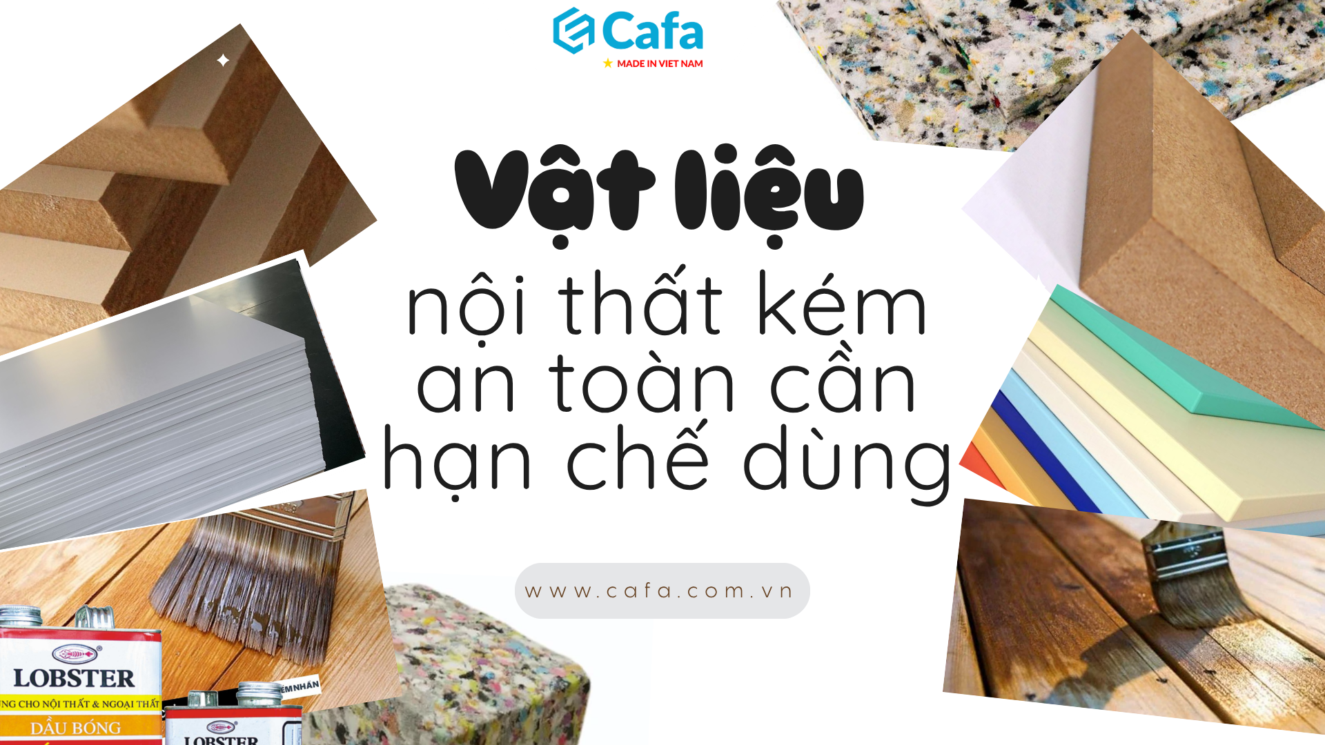 Top 5 vật liệu nội thất kém an toàn cần hạn chế sử dụng.