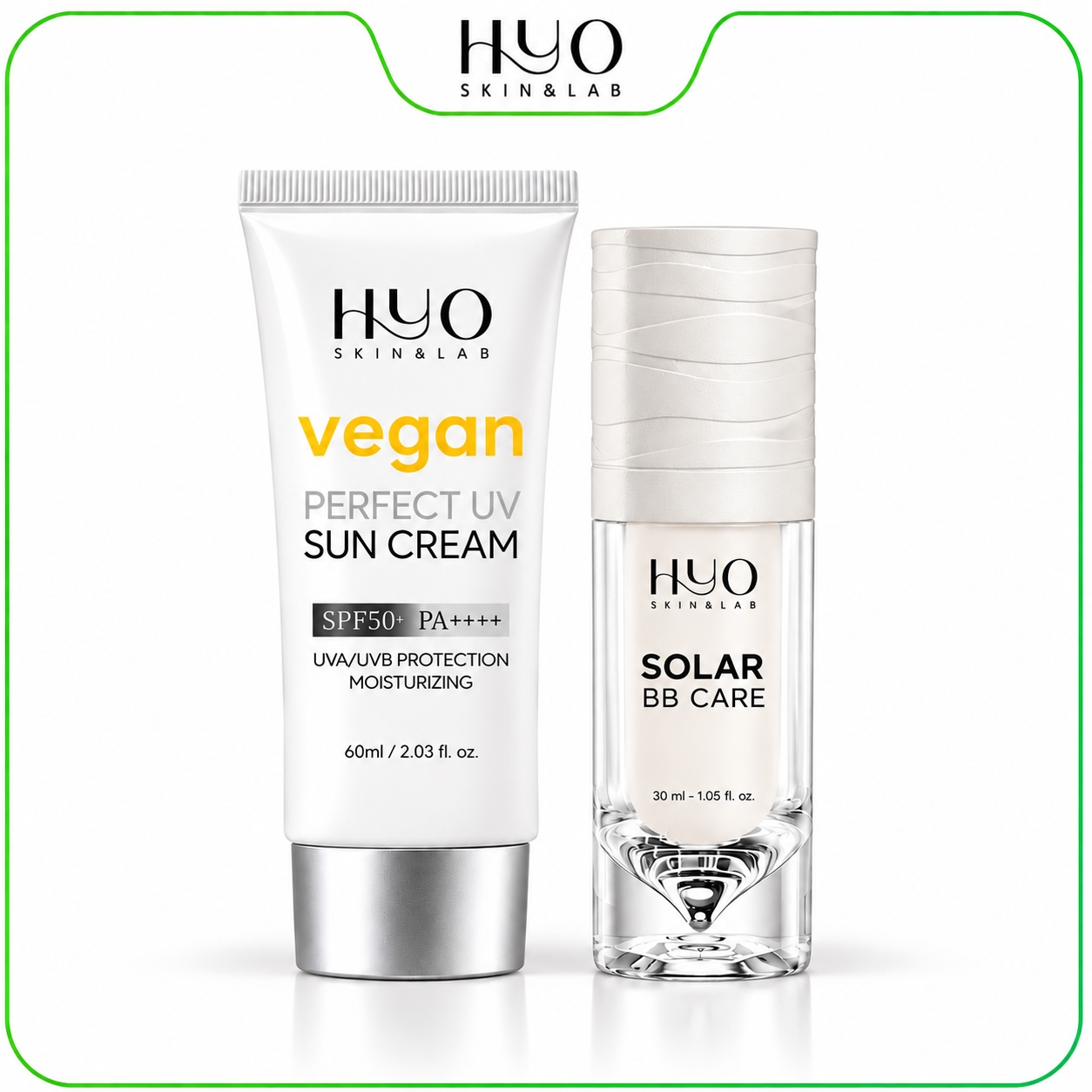 COMBO KEM NỀN BB CREAM & CHỐNG NẮNG HYO