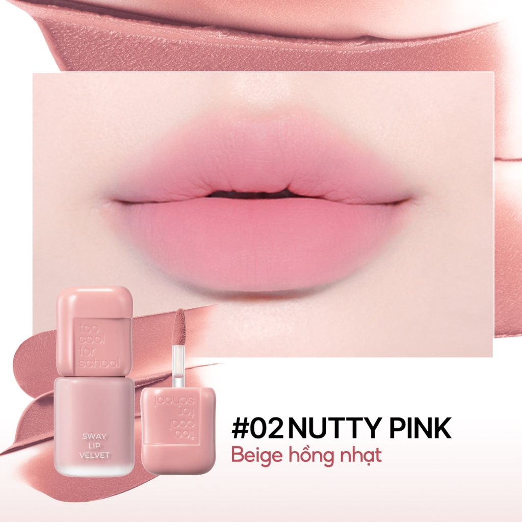 [TCFS] Son kem lì Too Cool For School Sway Lip Velvet 3.3g_thumbnail_2