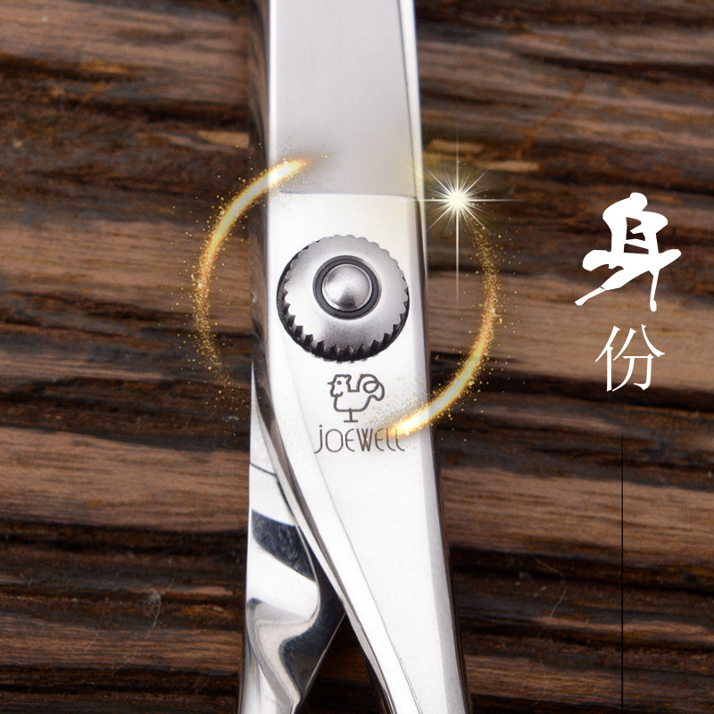 Kéo cắt tóc Joewell JF-55A / JF-60A lưỡi thẳng (Hàng order)_thumbnail_2