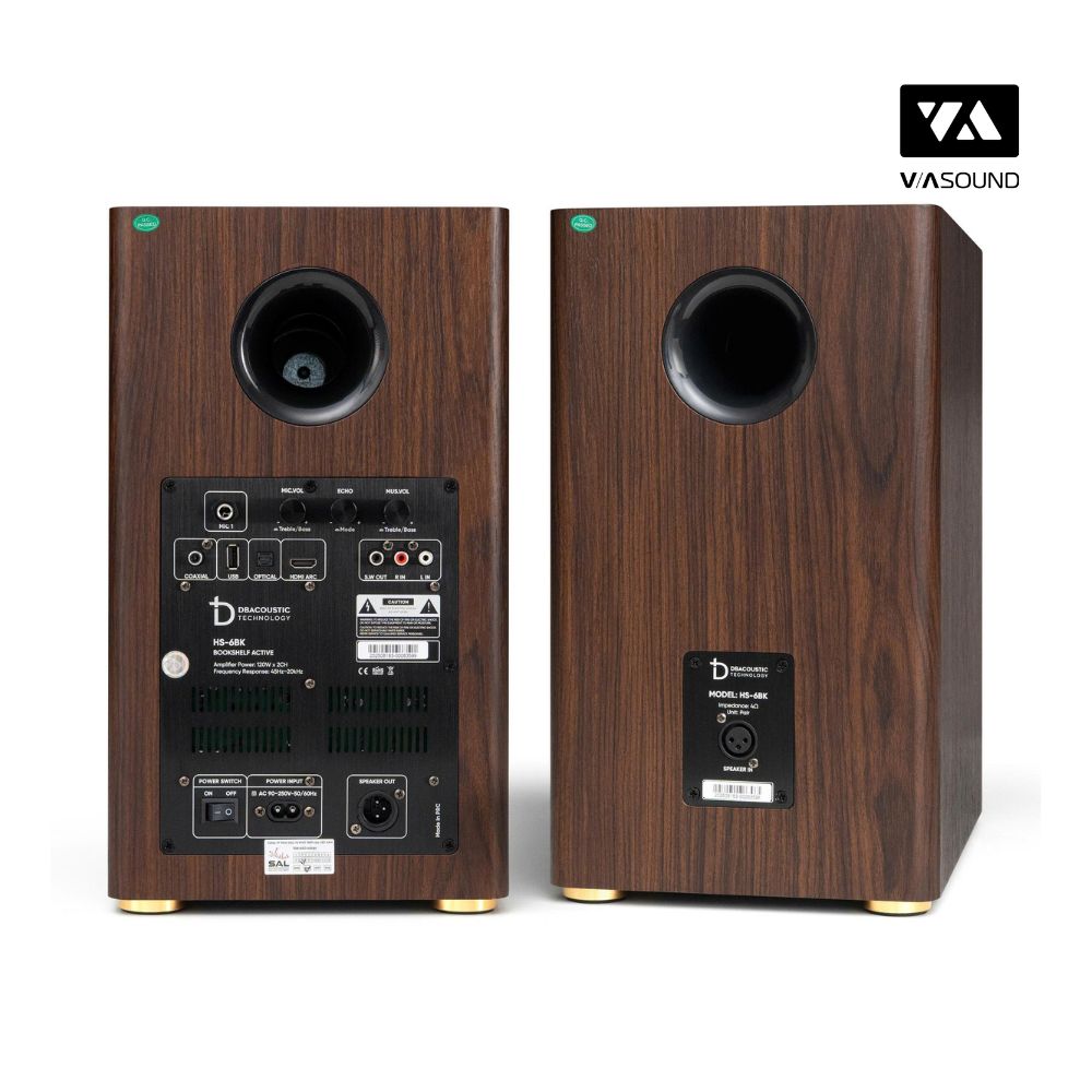 Loa Bookshelf Active DBACOUTIC HS-6BK_thumbnail_10