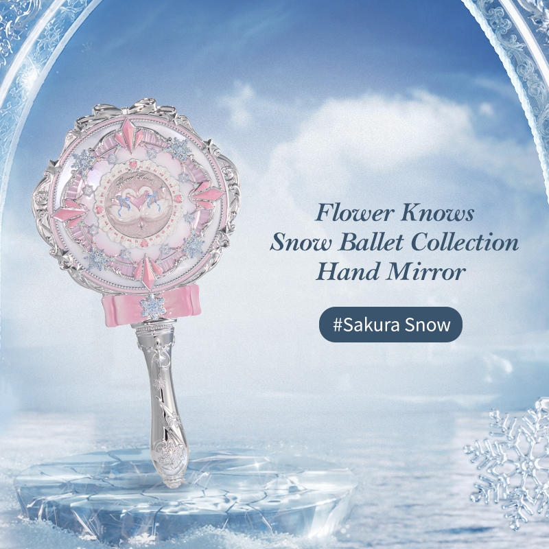 [FLOWER KNOWS] Gương Flower Knows Snow Ballet