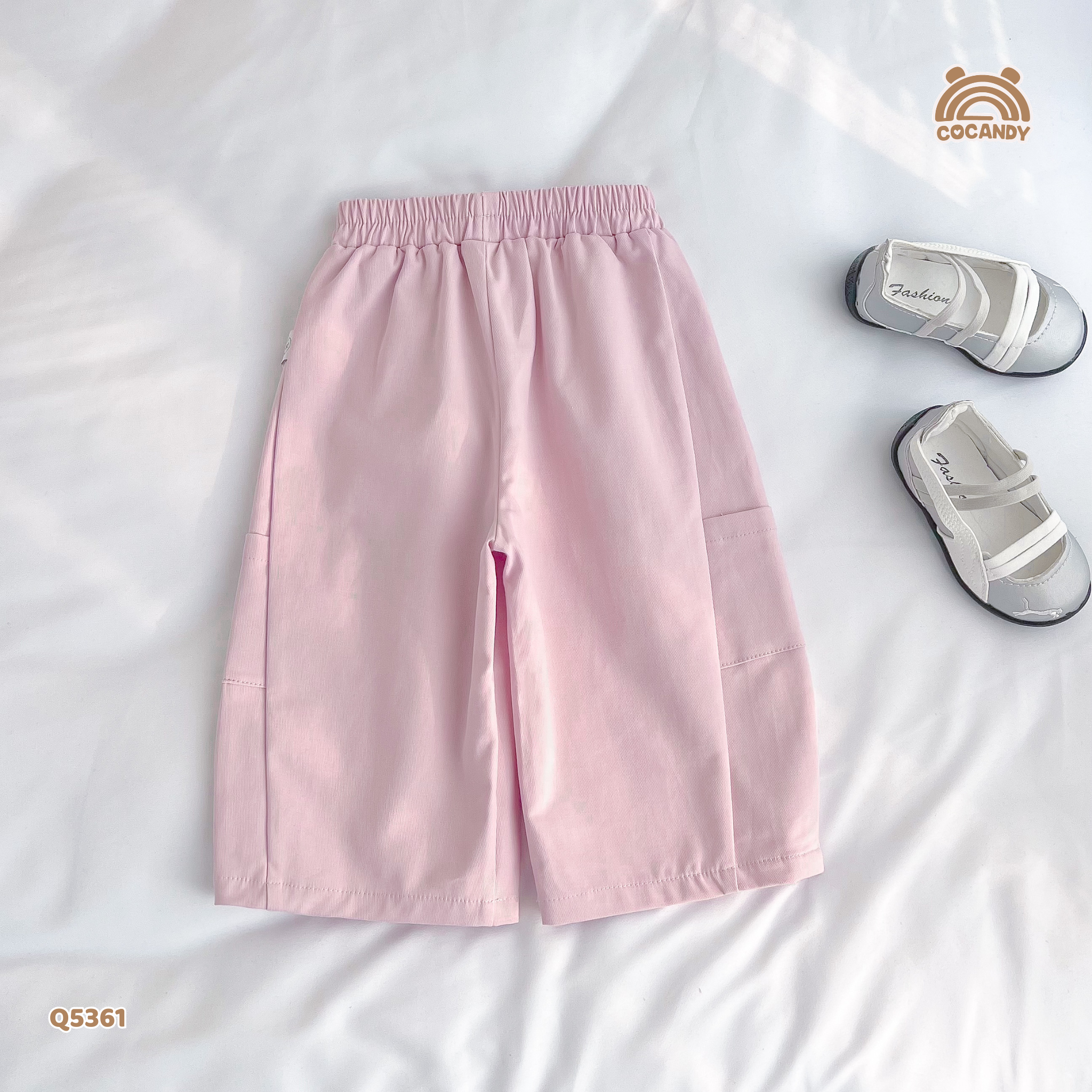 Quần dài kaki HỒNG ống bom li dọc_thumbnail_4