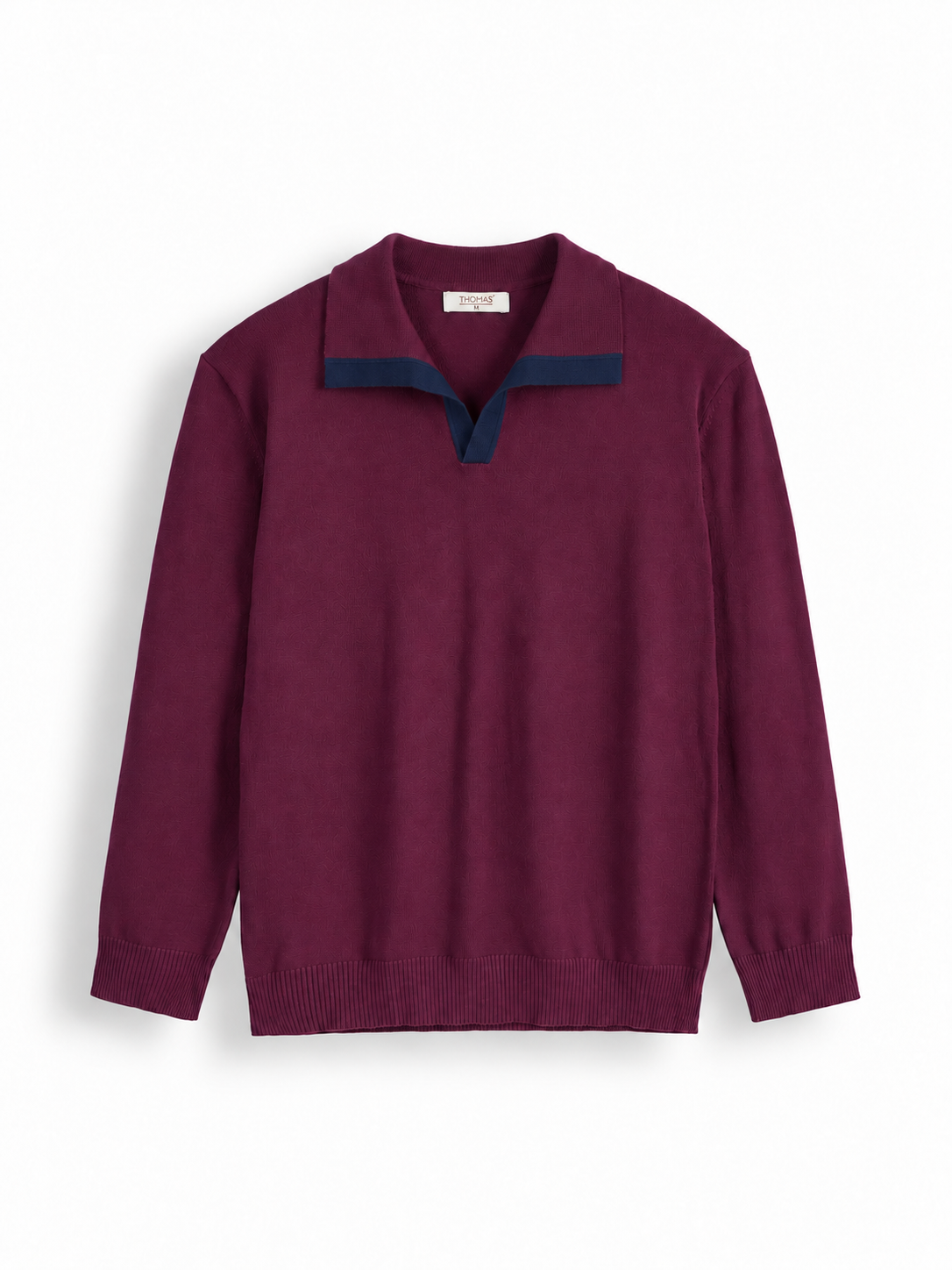 Áo Len Dài Tay Cổ V Andy Sợi Rayon Form Regular_thumbnail_6