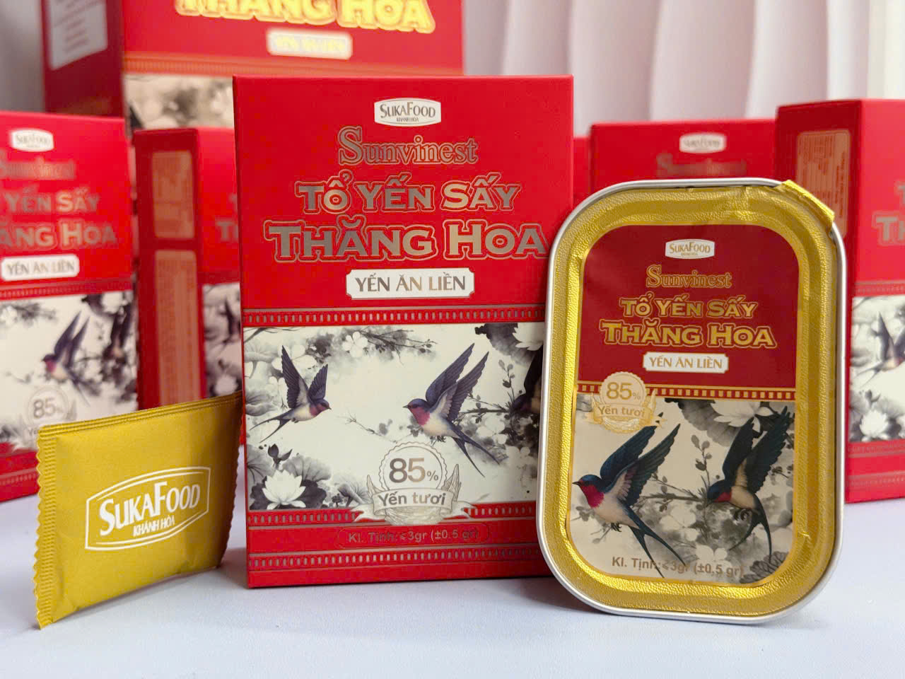 [CB2] YẾN SẤY THĂNG HOA 1 hộp + HỘP ĐƯỜNG_thumbnail_1
