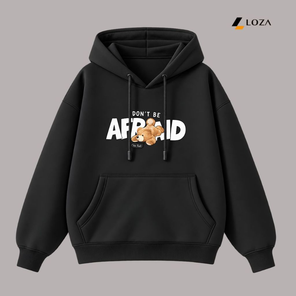 Áo nỉ hoodie nữ nhiều hình chất liệu nỉ da cá nhiều hình dễ mặc -  Loza NM001_thumbnail_1