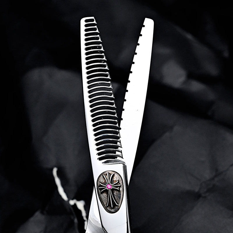 Kéo tỉa Joewell JBT-15/50F Chrome Star xương cá tỉa 50% (Hàng order)_thumbnail_3
