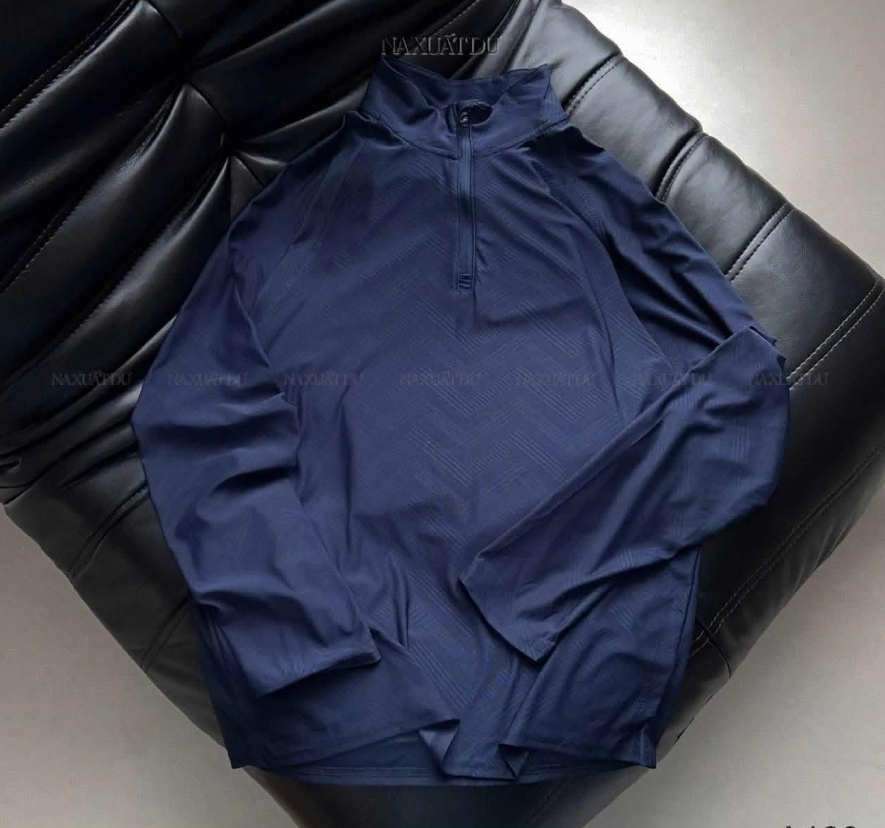 Set 2 áo giữ nhiệt nam màu navy size XL - A399 (SALE)