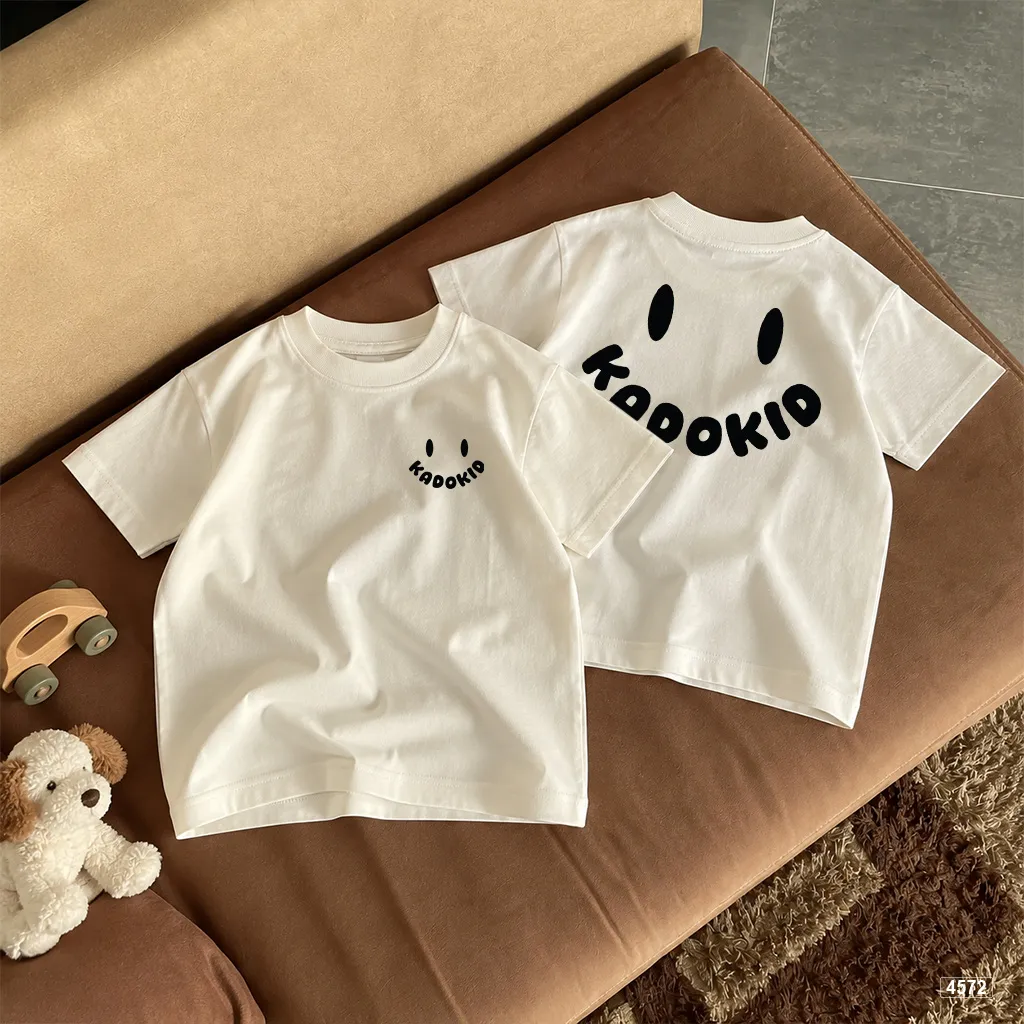 Áo thun trẻ em Kado hình mặt cười phong cách dễ thương 4572_thumbnail_8