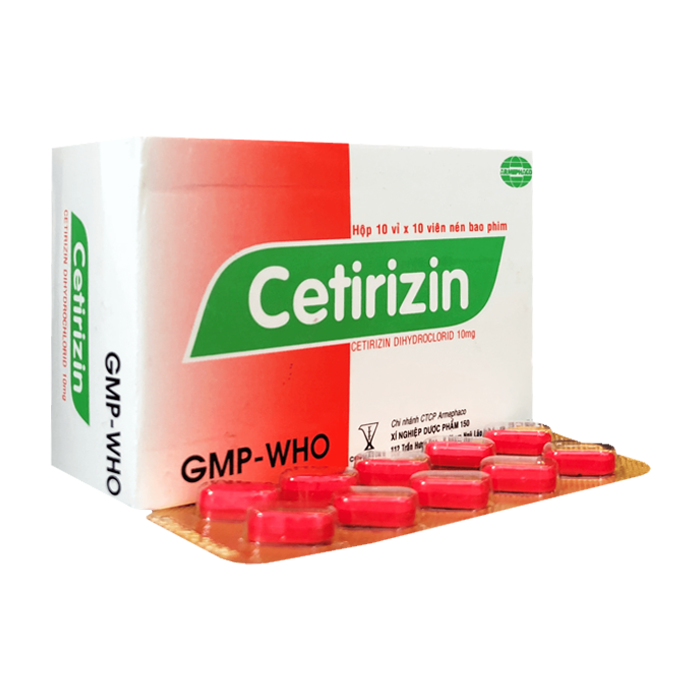 Cetirizin 10mg H/100v - COP