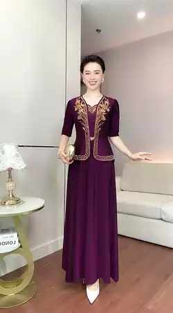Đầm dáng dài tay lỡ T826_thumbnail_5