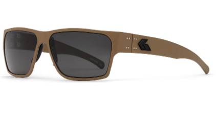 Gatorz Delta - Tan w/ Black Logo, Smoke Polarized (GDELCOG01P)