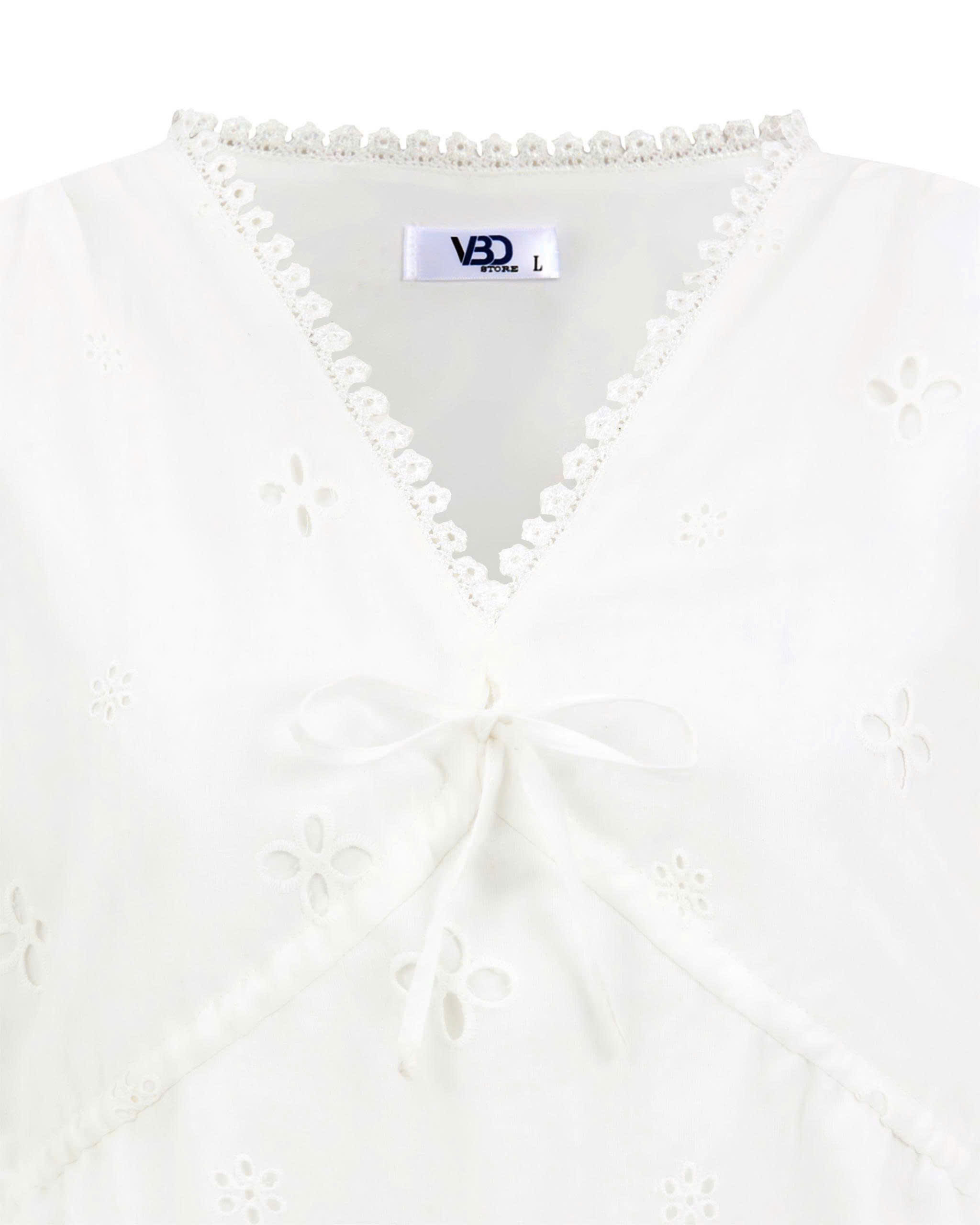 BIGSIZE NỮ - Áo xô thêu phối ren tạo kiểu dành cho nàng 55-90kg V-AK139_thumbnail_5