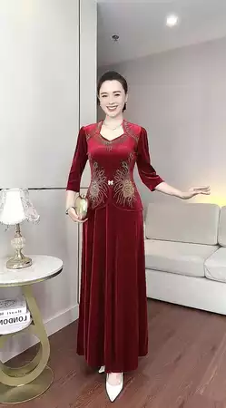 Đầm dáng dài thanh lịch T834_thumbnail_2